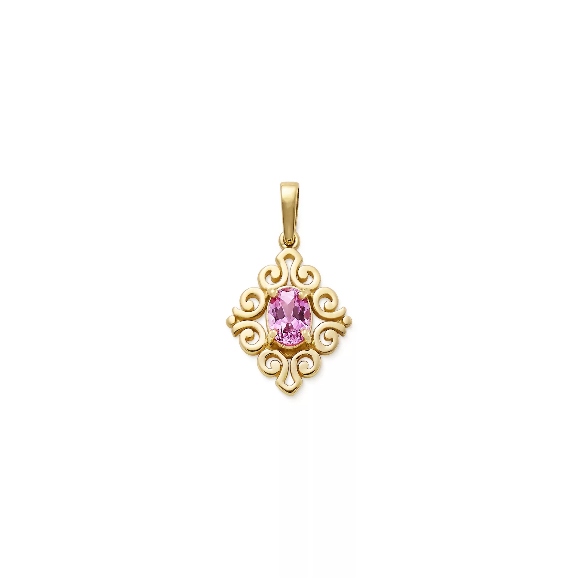 Spanish Lace Birthstone Pendant