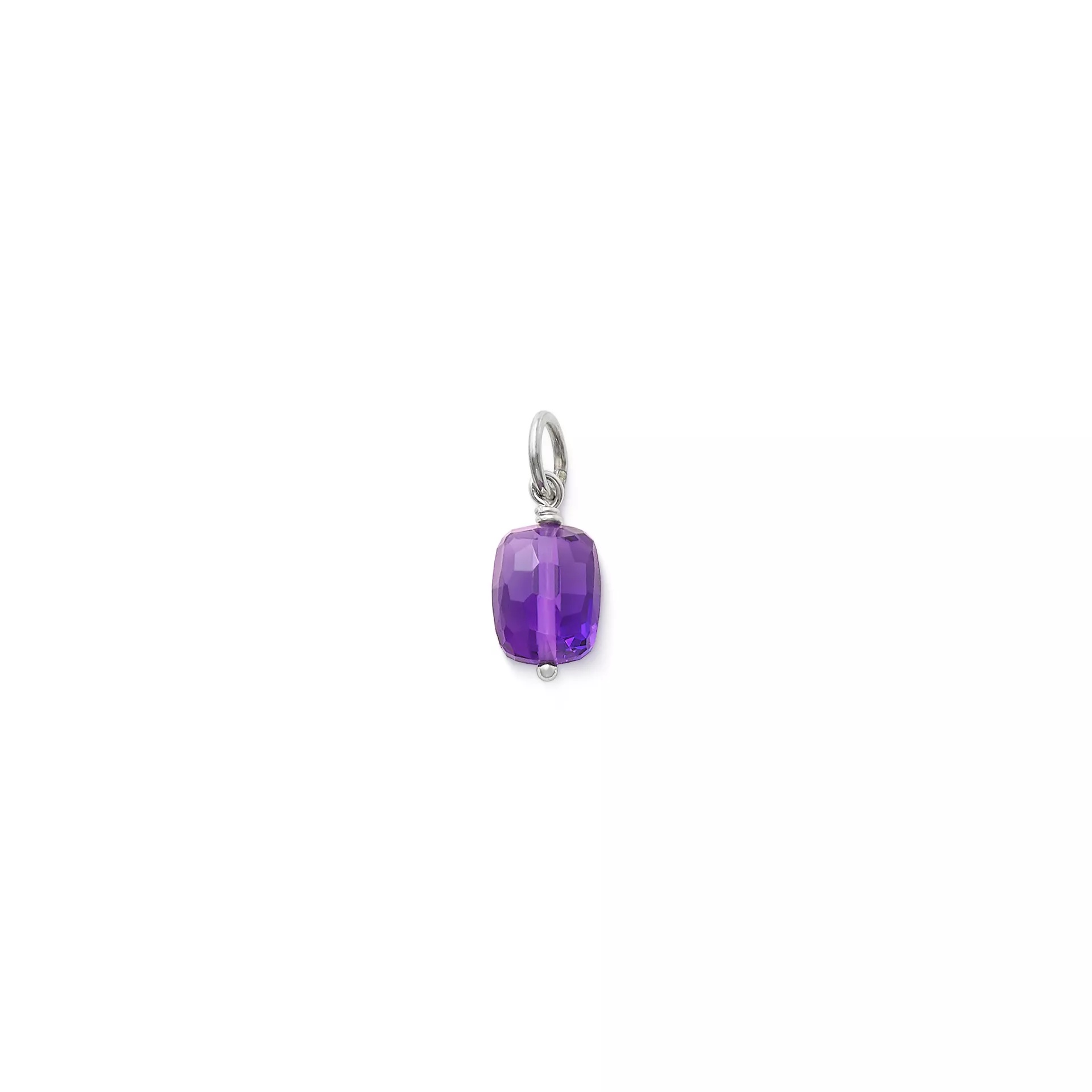 Faceted Gemstone Bead Pendant