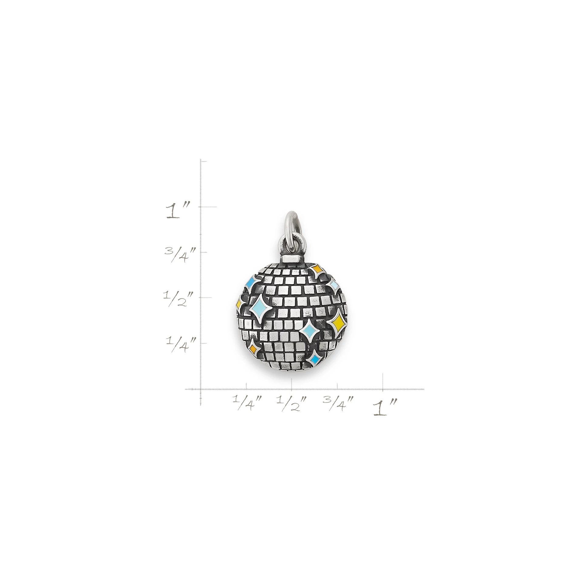 Enamel Disco Ball Charm - Image 4
