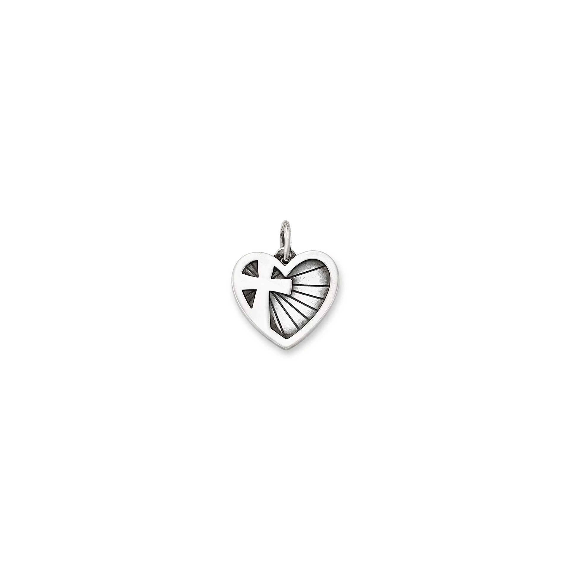 God's Light Heart Charm