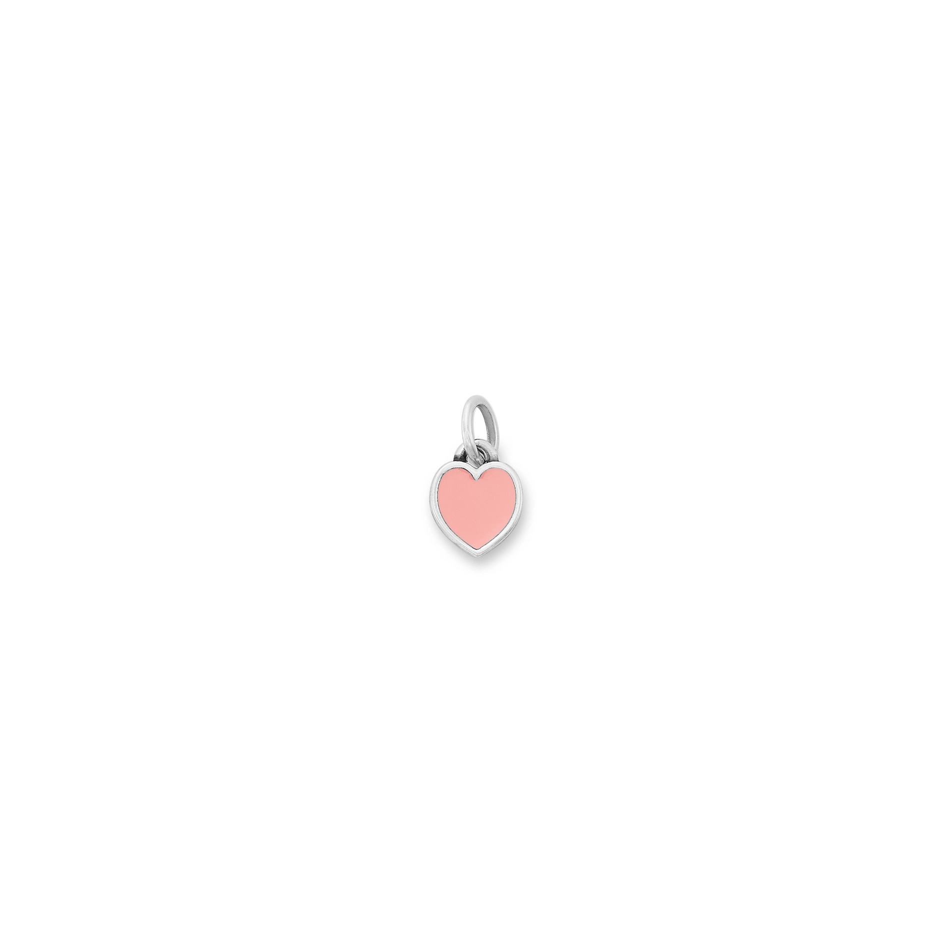 Enamel Connected Hearts Charm