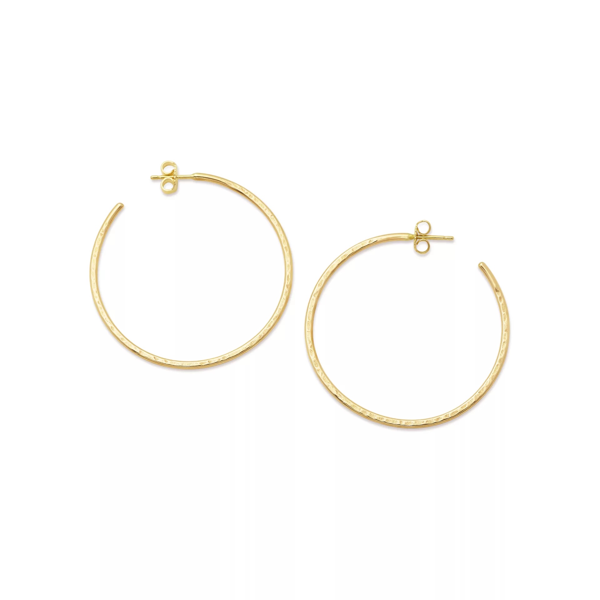 Classic Hammered Hoops