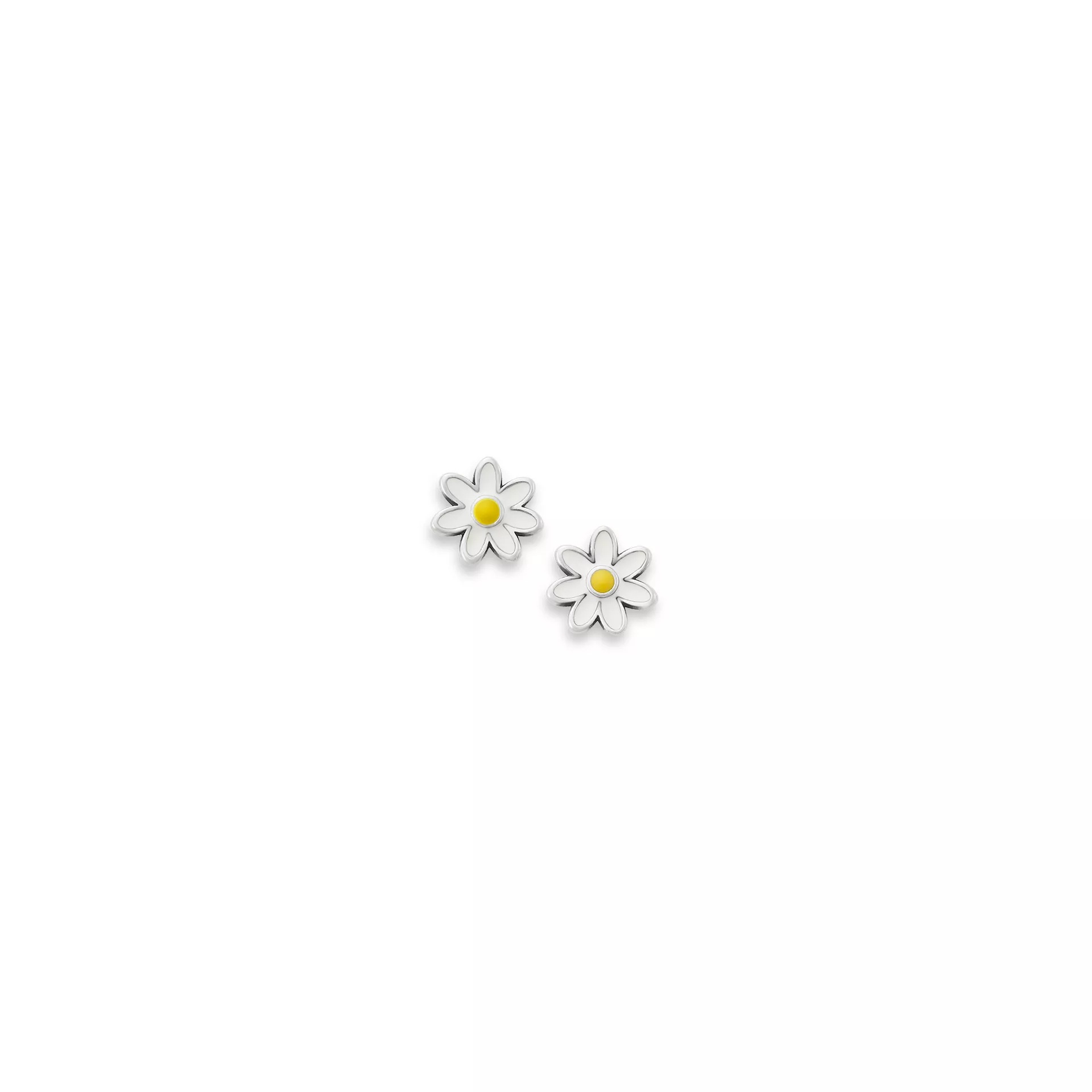 Enamel Mini Flower Studs