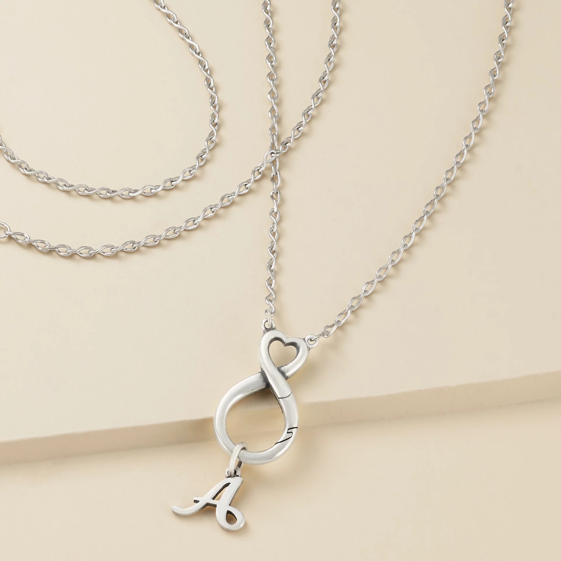 Endless Love Changeable Charm Holder Necklace - Image 4