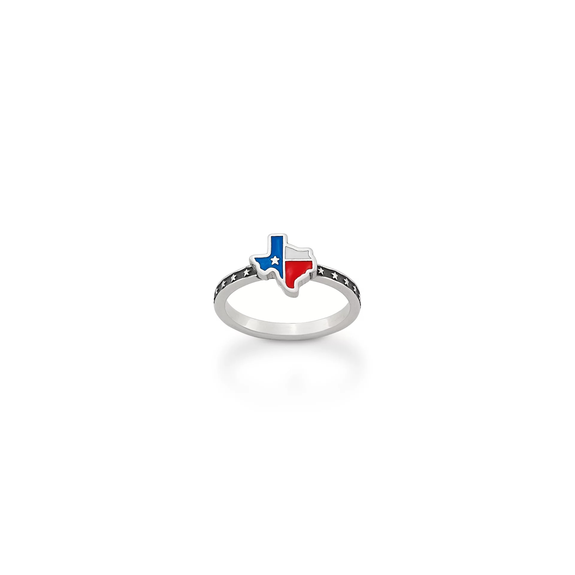 Enamel Lone Star State Ring
